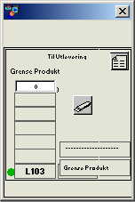 L103, utlast av returprodukt